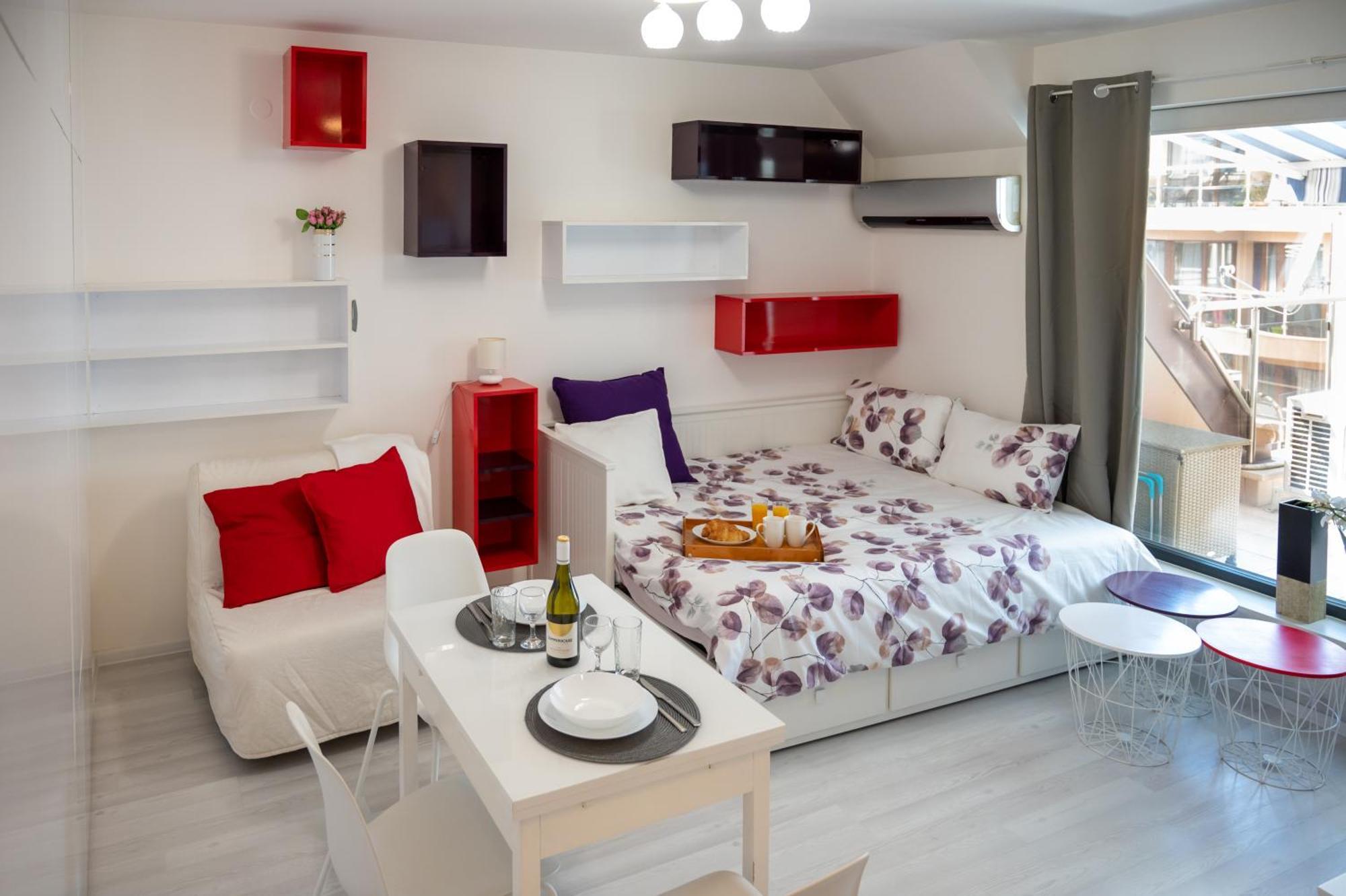 Colorful Studio With Balcony - Free Parking Apartamento Sófia Exterior foto
